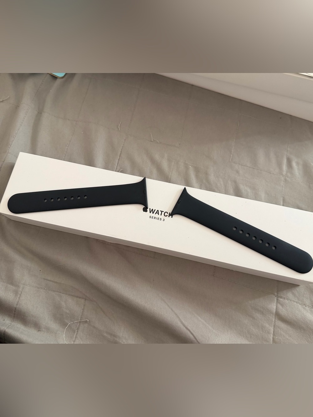Apple Black Sport Band for Apple Watch Series 3